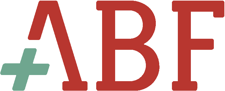 Schriftlogo der ABF.